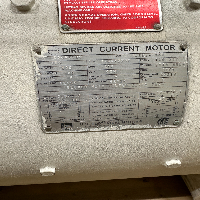 U.S Electrical 150 HP Direct Current Motor image 0